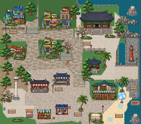 Busan · Actual playable maps