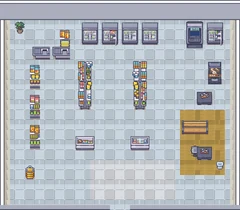 Convenience store · Actual playable maps