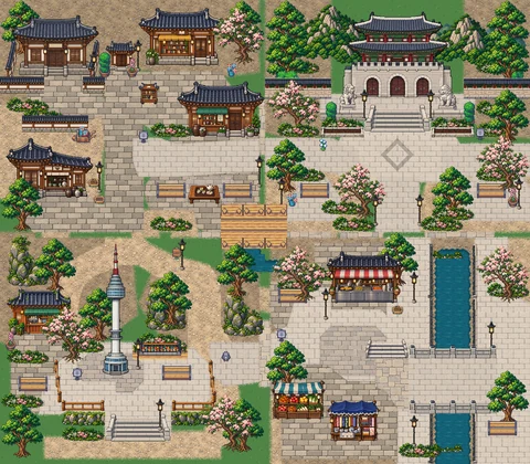 Seoul · Actual playable maps